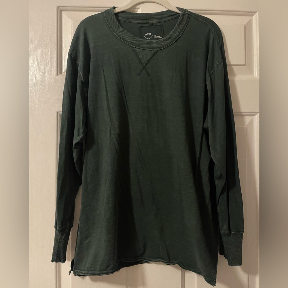 Aerie Oversized Long Sleeve Tee